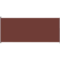 Maison Exclusive Parasols, Voiles D’Ombrage | - Auvent latéral rétractable de patio 200x500 cm marron