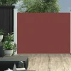 Maison Exclusive - Auvent latéral rétractable de patio 140x500 cm marron Clearance