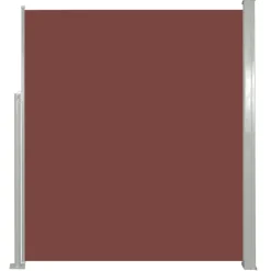 Maison Exclusive - Auvent latéral rétractable de patio 160 x 300 cm marron