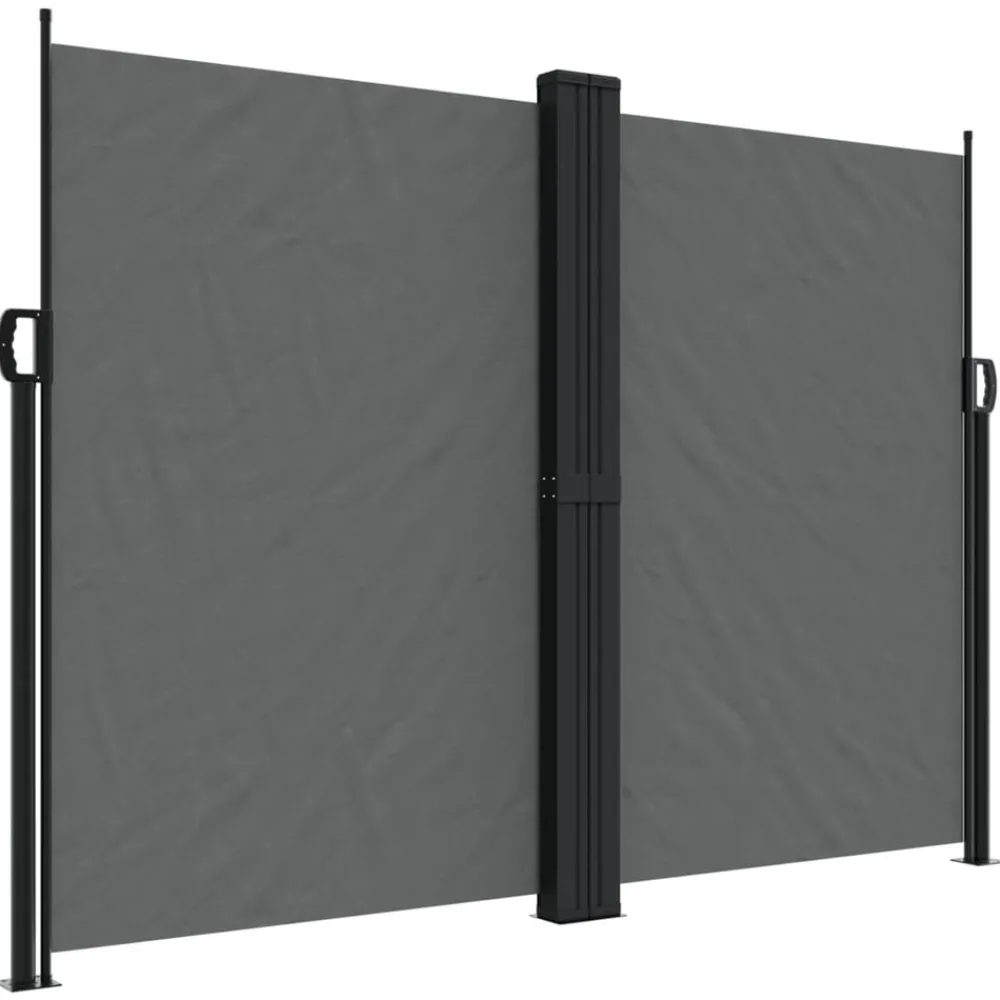 Maison Exclusive - Auvent latéral rétractable anthracite 180x1200 cm New