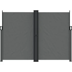 Maison Exclusive - Auvent latéral rétractable anthracite 180x1200 cm New