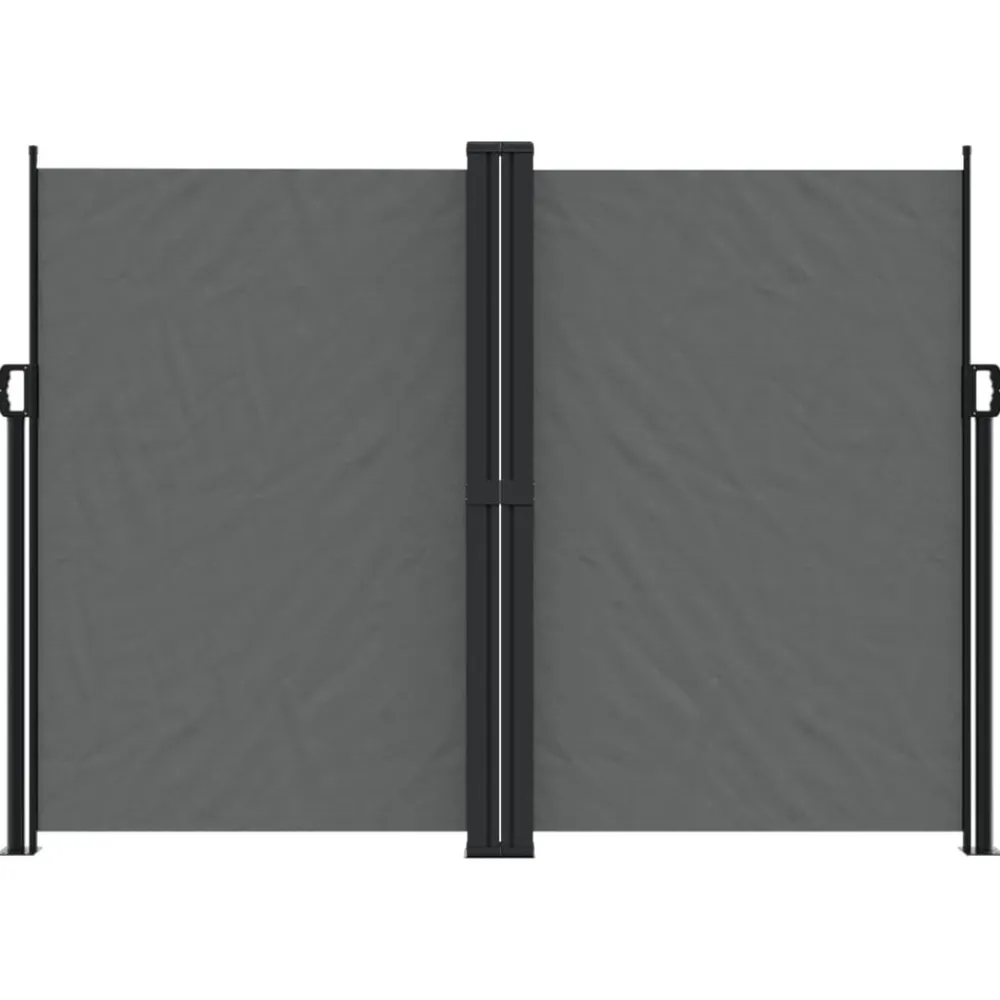 Maison Exclusive - Auvent latéral rétractable anthracite 180x1200 cm New