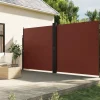 Maison Exclusive - Auvent latéral rétractable marron 200x1200 cm Discount