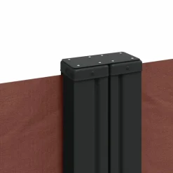 Maison Exclusive - Auvent latéral rétractable marron 200x1200 cm Discount
