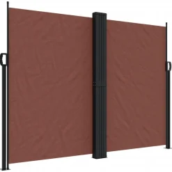 Maison Exclusive - Auvent latéral rétractable marron 180x1200 cm Best