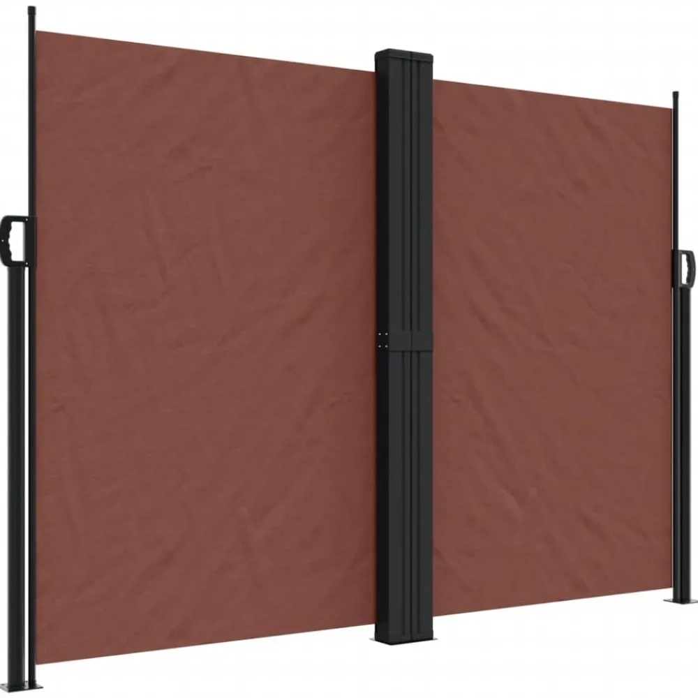 Maison Exclusive - Auvent latéral rétractable marron 180x1200 cm Best