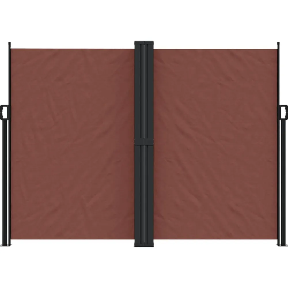 Maison Exclusive - Auvent latéral rétractable marron 180x1200 cm Best