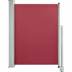 Maison Exclusive - Auvent latéral rétractable de patio 100x300 cm rouge Best