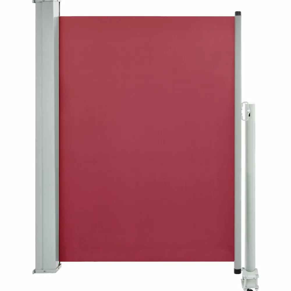 Maison Exclusive - Auvent latéral rétractable de patio 100x300 cm rouge Best