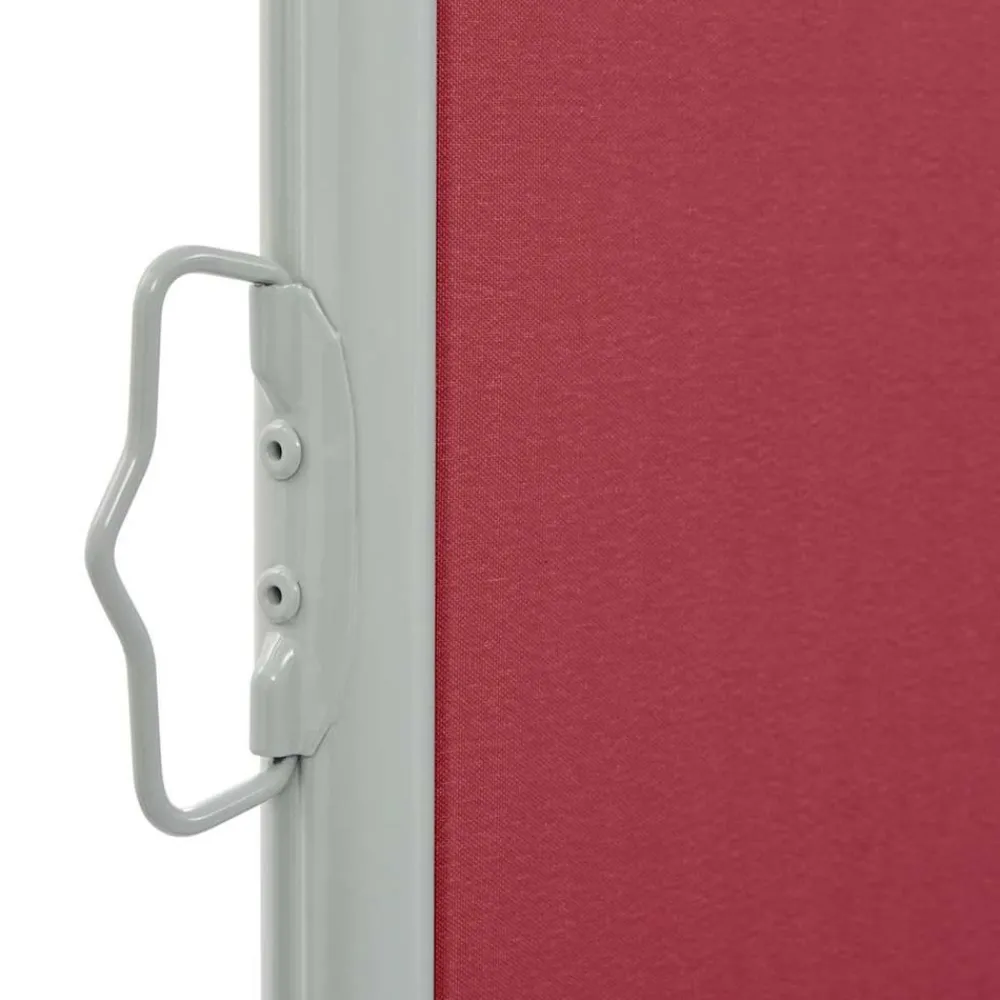 Maison Exclusive - Auvent latéral rétractable de patio 100x300 cm rouge Best