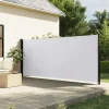 Maison Exclusive - Auvent latéral rétractable blanc 170x300 cm Best
