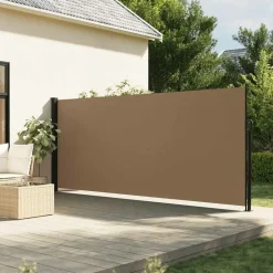 Maison Exclusive - Auvent latéral rétractable taupe 170x300 cm New