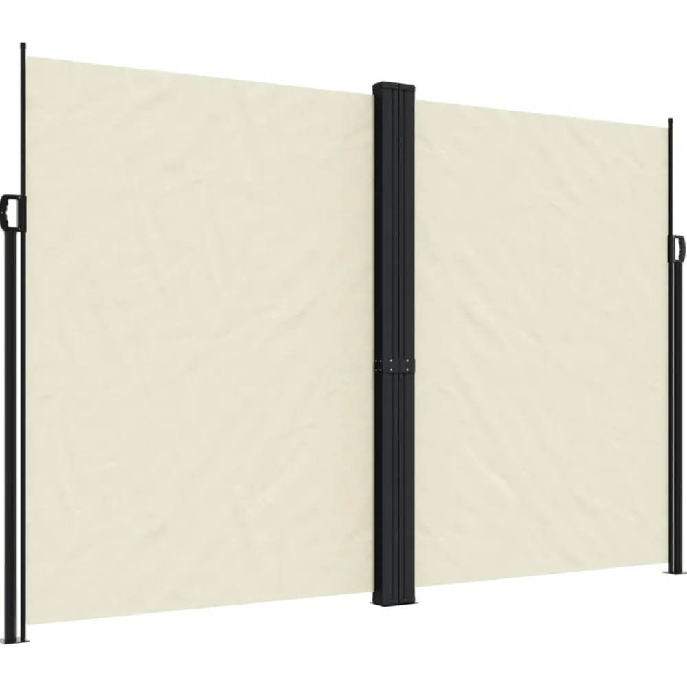 Maison Exclusive - Auvent latéral rétractable crème 220x1200 cm Best
