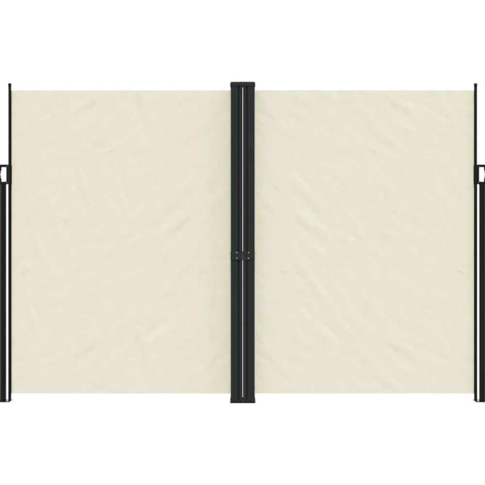Maison Exclusive - Auvent latéral rétractable crème 220x1200 cm Best