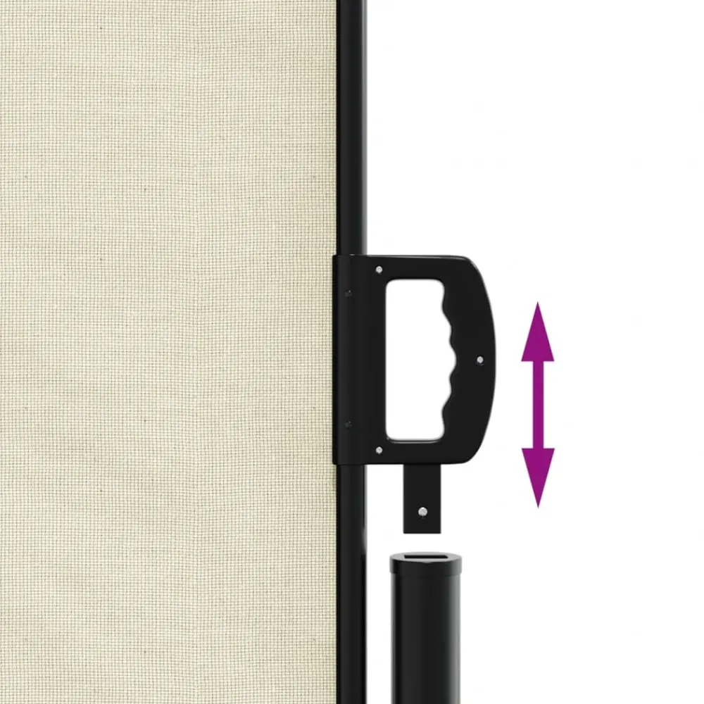 Maison Exclusive - Auvent latéral rétractable crème 220x1200 cm Best