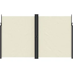 Maison Exclusive - Auvent latéral rétractable crème 200x1200 cm Online