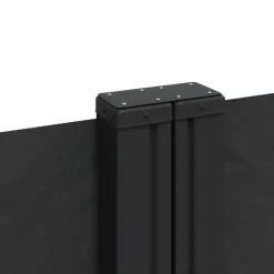 Maison Exclusive - Auvent latéral rétractable noir 200x1200 cm Clearance