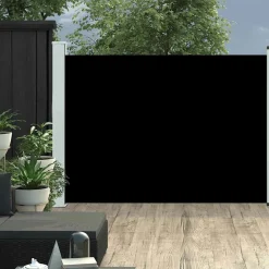 Maison Exclusive - Auvent latéral rétractable de patio 100x500 cm noir Sale
