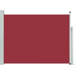 Maison Exclusive - Auvent latéral rétractable de patio 100x500 cm rouge Best