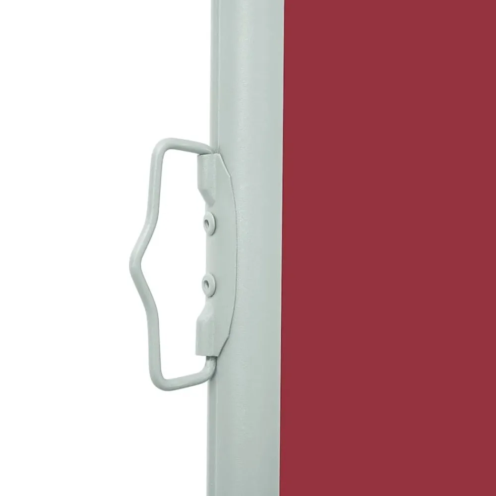 Maison Exclusive - Auvent latéral rétractable de patio 100x500 cm rouge Best