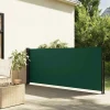 Maison Exclusive Pergolas, Tonnelles, Barnums | - Auvent latéral rétractable vert foncé 140x600 cm
