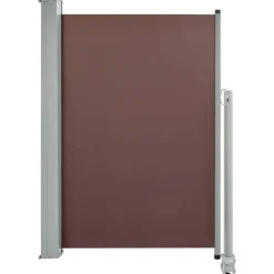 Maison Exclusive - Auvent latéral rétractable de patio 120x300 cm marron New