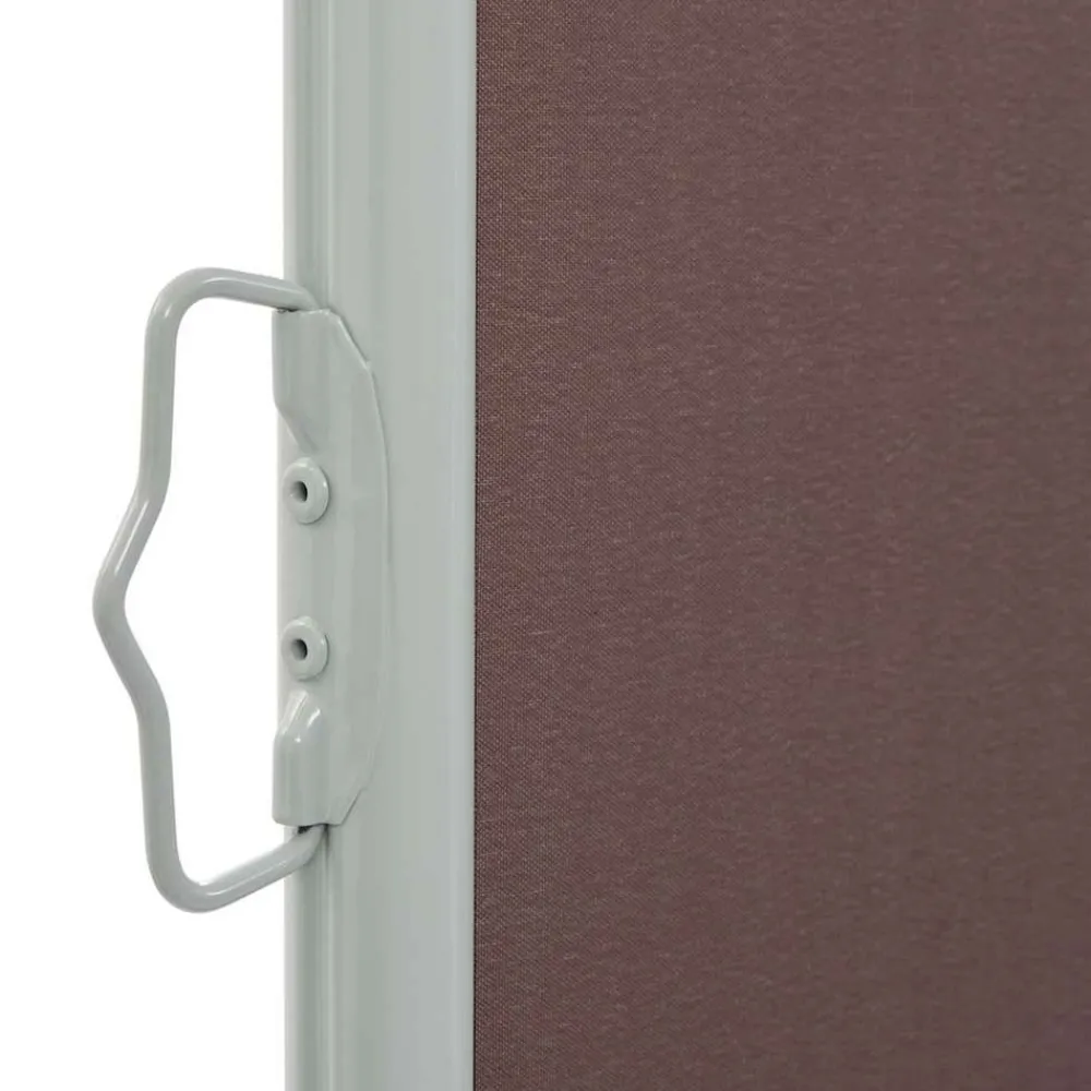 Maison Exclusive - Auvent latéral rétractable de patio 120x300 cm marron New