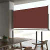 Maison Exclusive - Auvent latéral rétractable de patio 80x300 cm marron Best