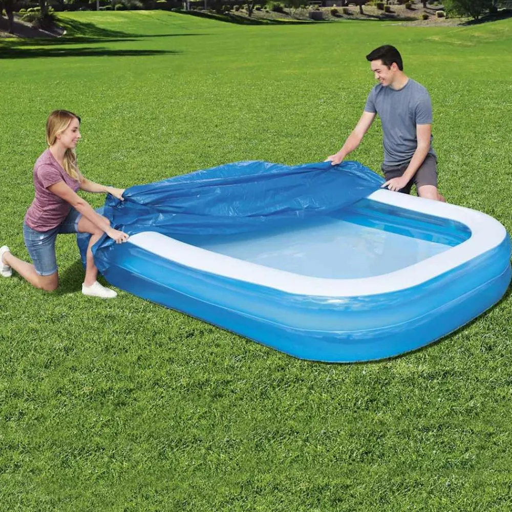 Maison Exclusive Piscines Et Spas | - Bestway couverture de piscine flowclear 262x175x51 cm