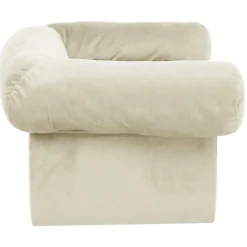 Maison Exclusive - Canapé pour chien avec tiroir crème 75x50x38 cm peluche