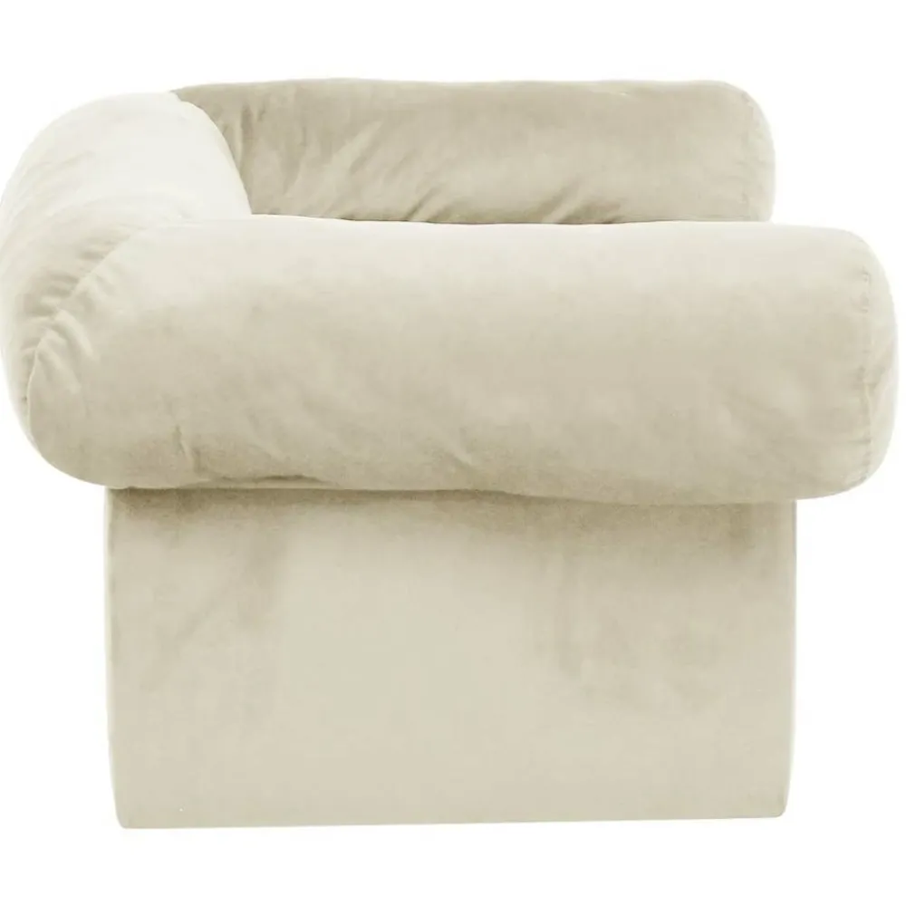 Maison Exclusive - Canapé pour chien avec tiroir crème 75x50x38 cm peluche