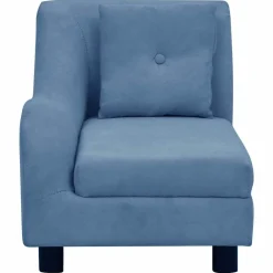 Maison Exclusive - Canapé pour chien avec oreiller bleu 83x44x44 cm peluche Discount