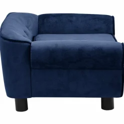 Maison Exclusive - Canapé pour chien bleu 72x45x30 cm peluche Sale