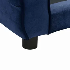 Maison Exclusive - Canapé pour chien bleu 72x45x30 cm peluche Sale