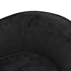 Maison Exclusive - Canapé pour chien noir 69x49x40 cm peluche Hot