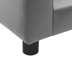 Maison Exclusive - Canapé pour chien gris 60x43x30 cm peluche et similicuir Clearance