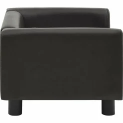 Maison Exclusive - Canapé pour chien marron 60x43x30 cm peluche et similicuir Clearance