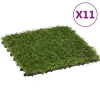 Maison Exclusive - Carreaux de gazon artificiel 11 pcs vert 30x30 cm Online