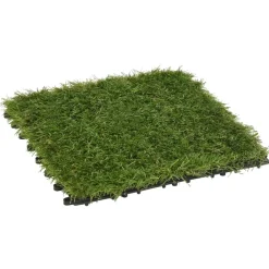 Maison Exclusive - Carreaux de gazon artificiel 11 pcs vert 30x30 cm Online