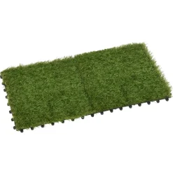 Maison Exclusive - Carreaux de gazon artificiel 11 pcs vert 30x30 cm Online