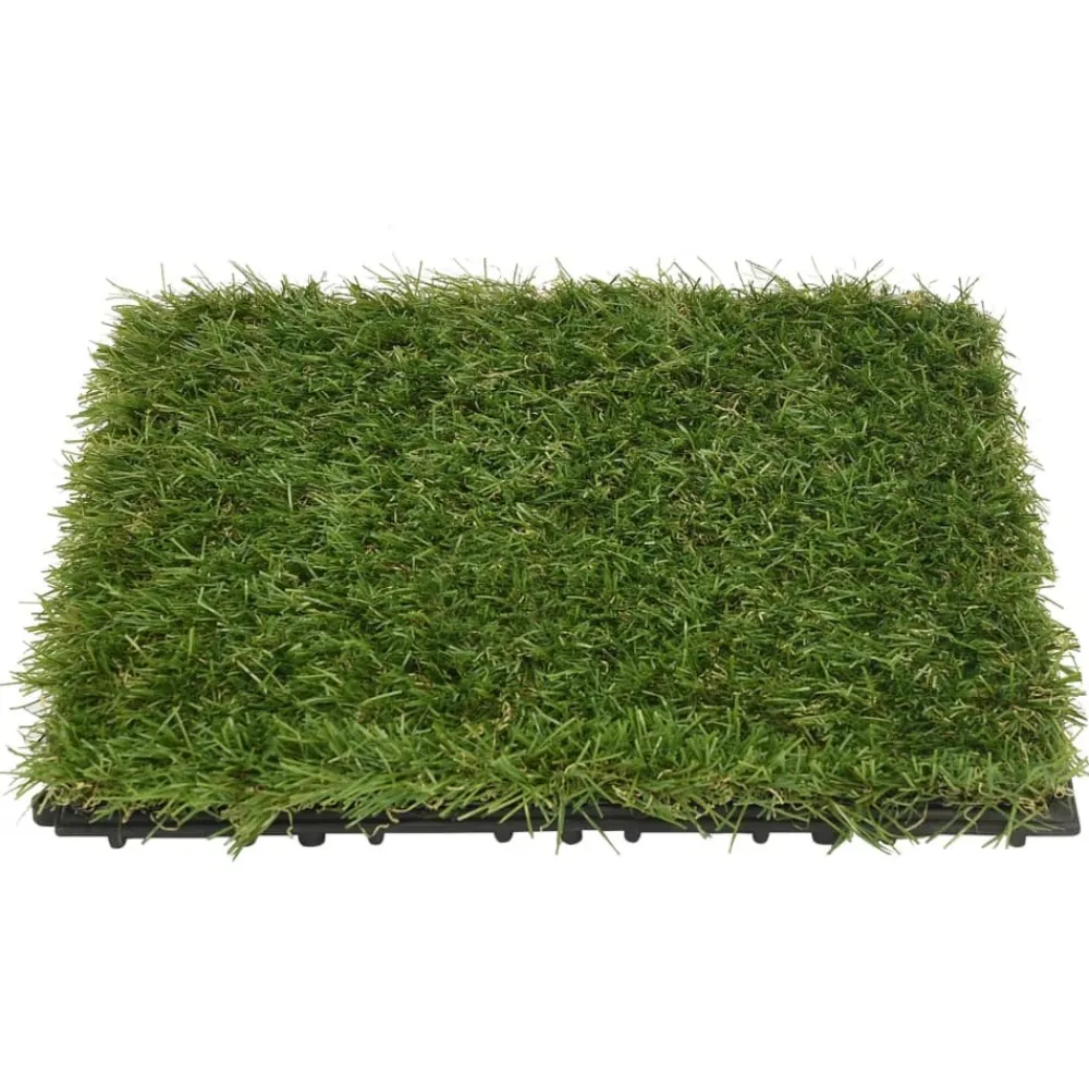 Maison Exclusive - Carreaux de gazon artificiel 11 pcs vert 30x30 cm Online