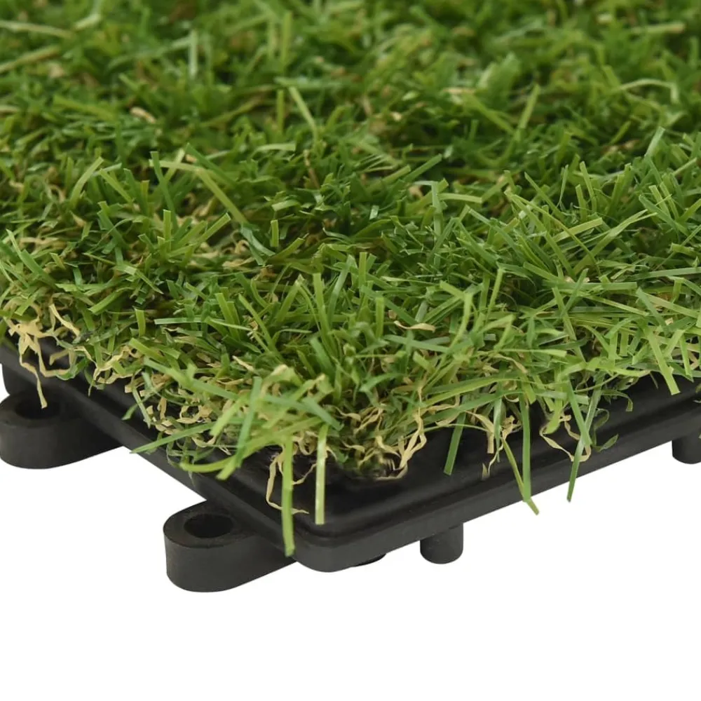 Maison Exclusive - Carreaux de gazon artificiel 11 pcs vert 30x30 cm Online