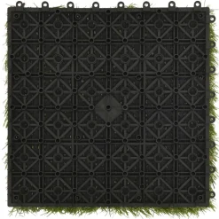Maison Exclusive Gazons | - Carreaux de gazon artificiel 22 pcs vert 30x30 cm
