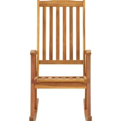 Maison Exclusive - Chaise à bascule avec coussins bois d'acacia massif Best