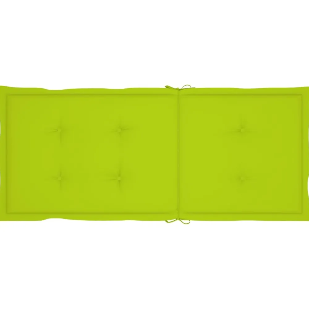 Maison Exclusive Tables Et Chaises De Jardin | - Chaise à bascule avec coussins bois d'acacia massif