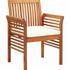 Maison Exclusive - Chaise de jardin avec coussin bois d'acacia massif Outlet