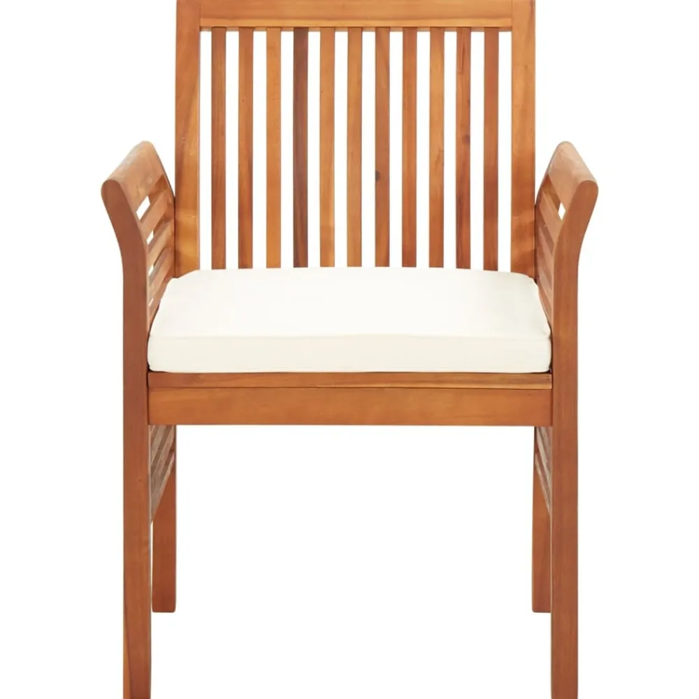 Maison Exclusive - Chaise de jardin avec coussin bois d'acacia massif Outlet