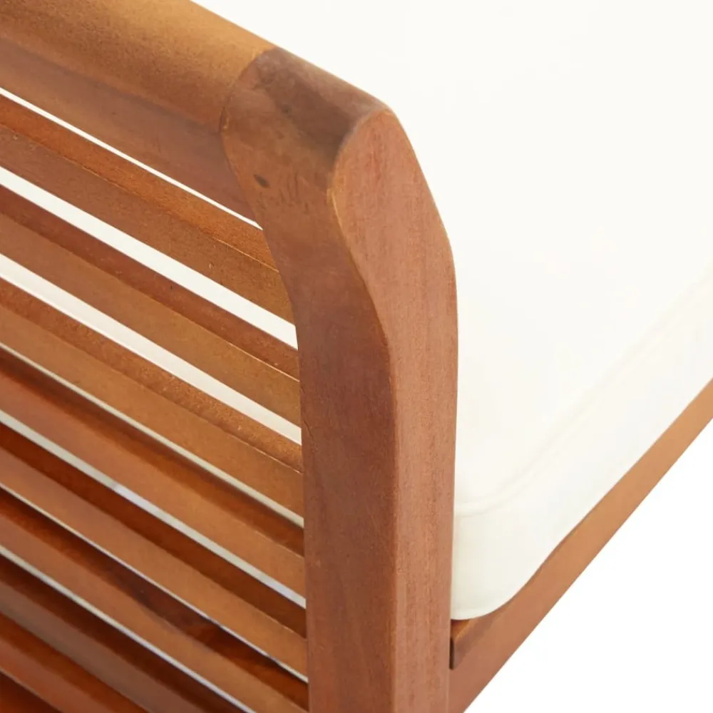 Maison Exclusive - Chaise de jardin avec coussin bois d'acacia massif Outlet