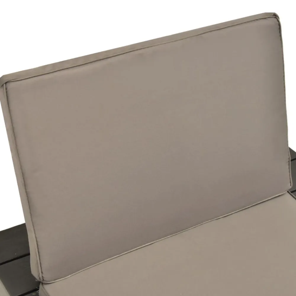 Maison Exclusive - Chaise de salon de jardin avec coussin plastique anthracite Outlet