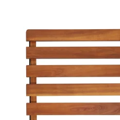 Maison Exclusive - Chaise de terrasse d'extérieur bois d'acacia solide Clearance